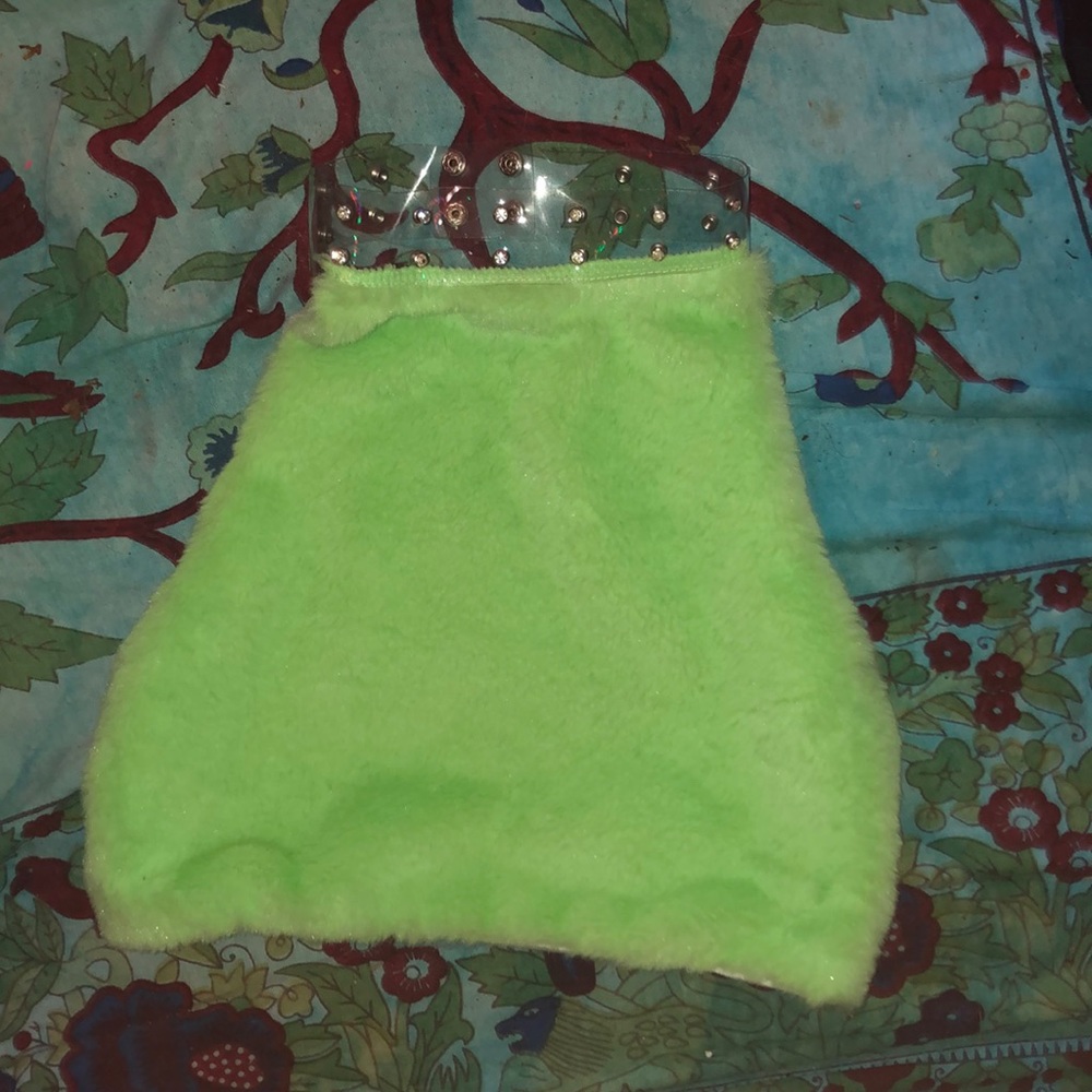 Clubexx slime green fur set